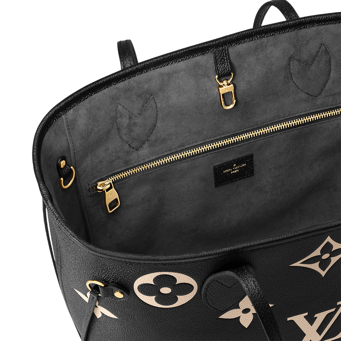 Сумка Louis Vuitton Neverfull Mm Черная N