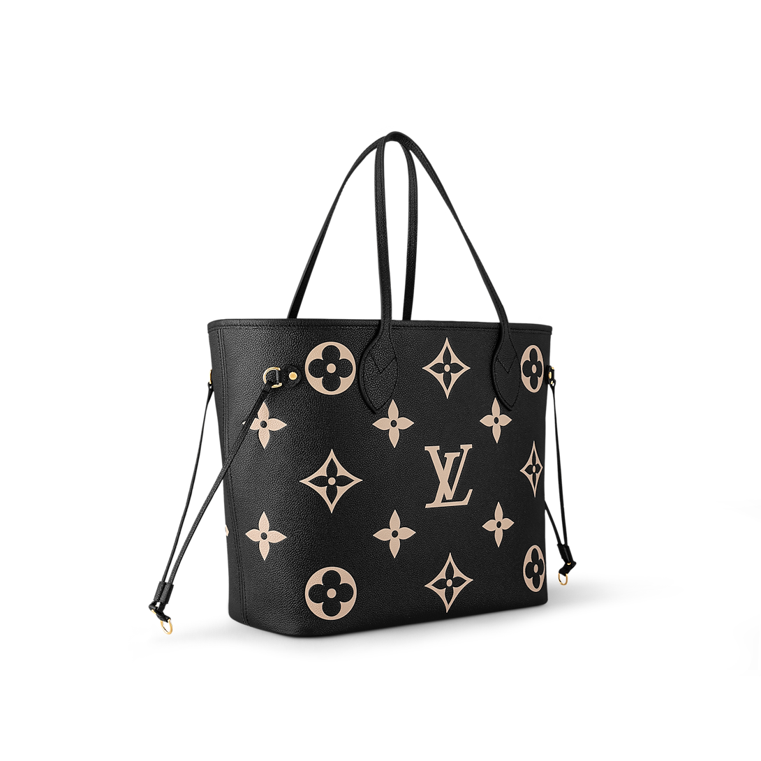 Сумка Louis Vuitton Neverfull Mm Черная N
