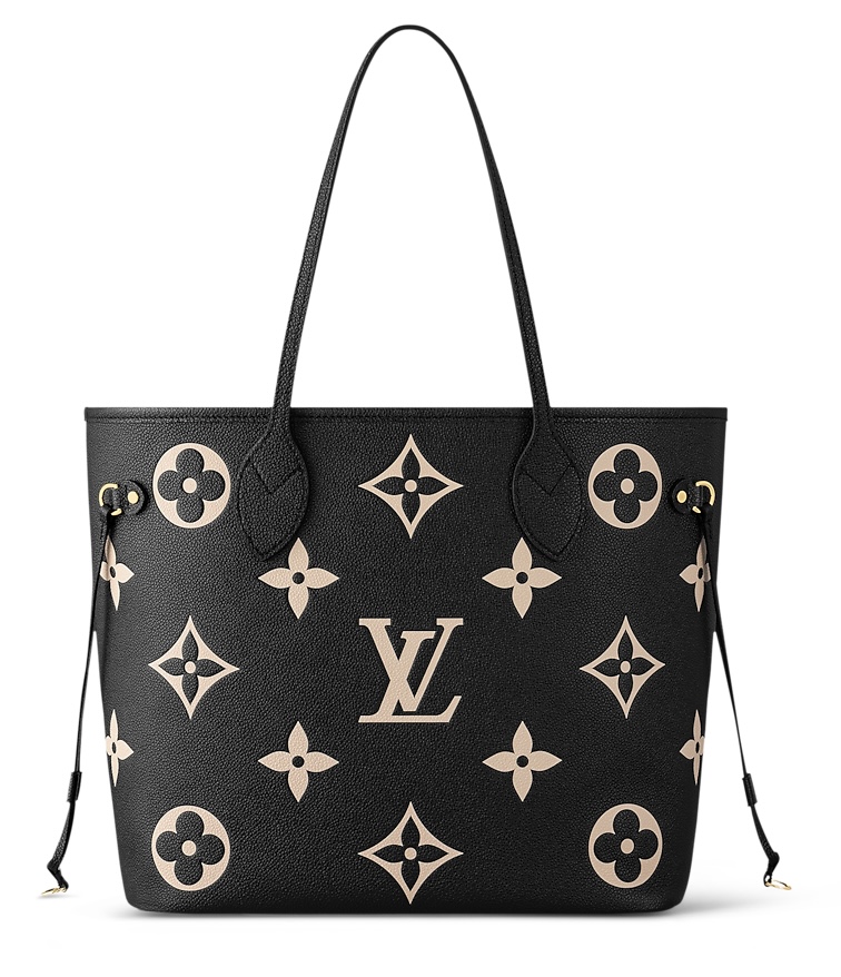 Сумка Louis Vuitton Neverfull Mm Черная N