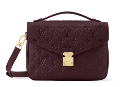 Сумка Louis Vuitton Pochette M Бордовая N