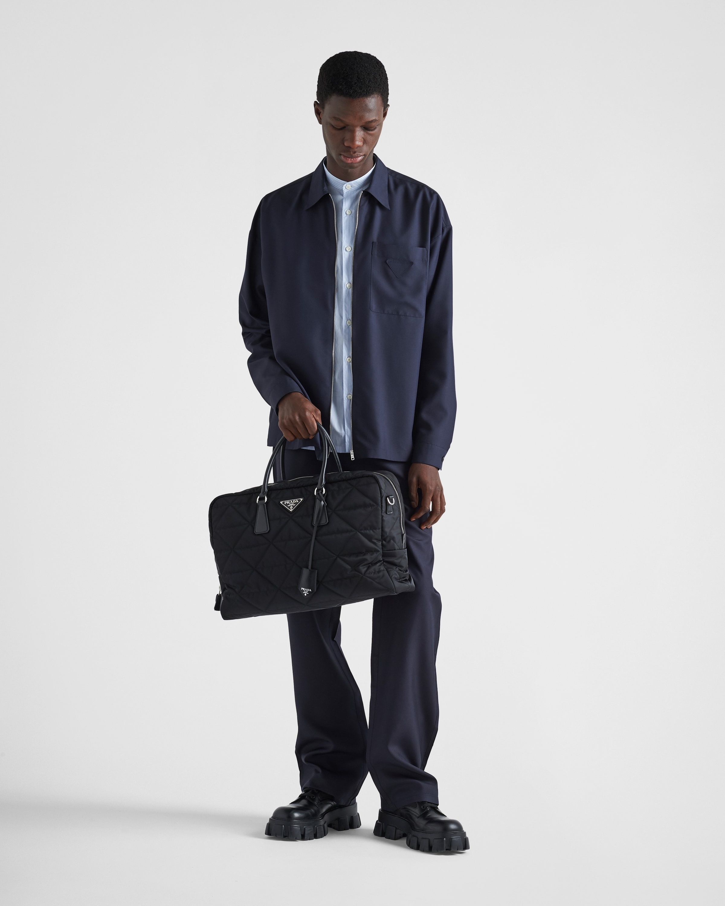 Сумка Prada Re nylon Черная N