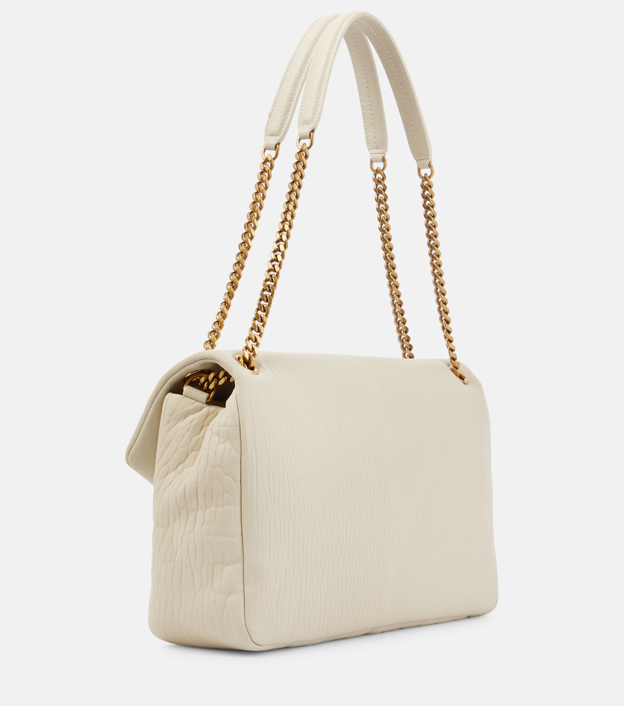 Сумка Saint Laurent Calypso Large Белая N