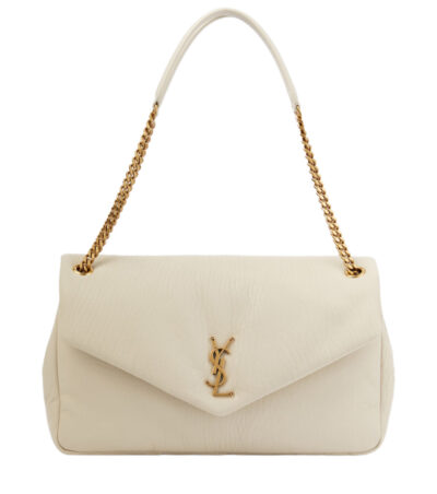 Сумка Saint Laurent Calypso Large Белая N