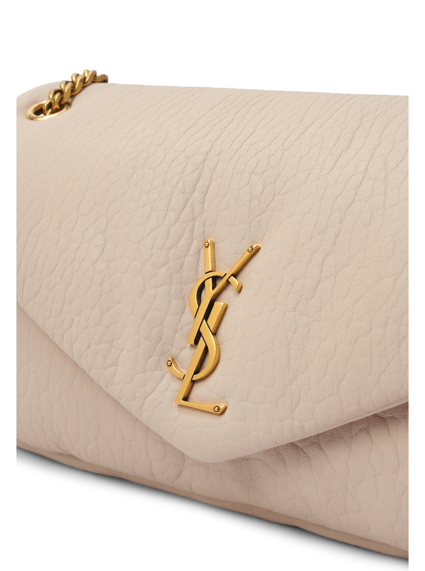 Сумка Saint Laurent Calypso Medium Кремовая N