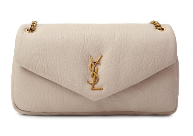Сумка Saint Laurent Calypso Medium Кремовая N