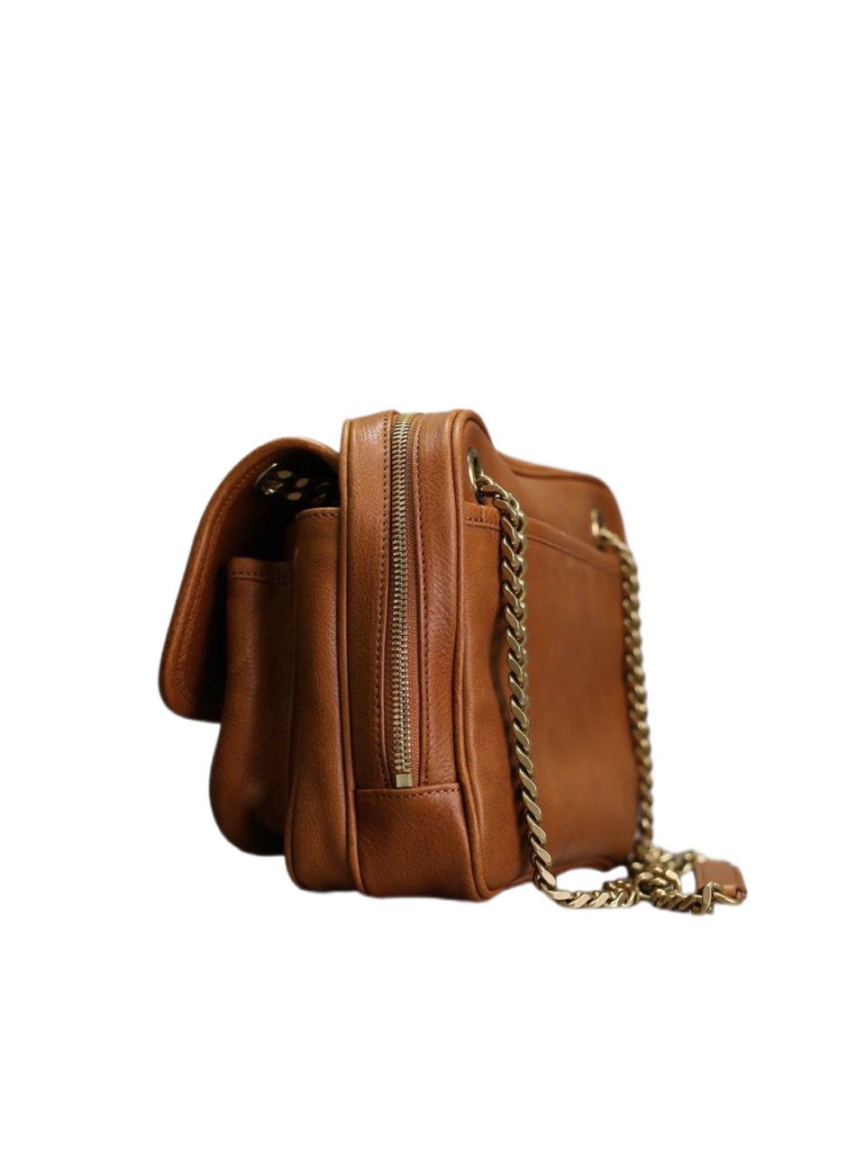 Сумка Saint Laurent Niki Medium Коричневая N