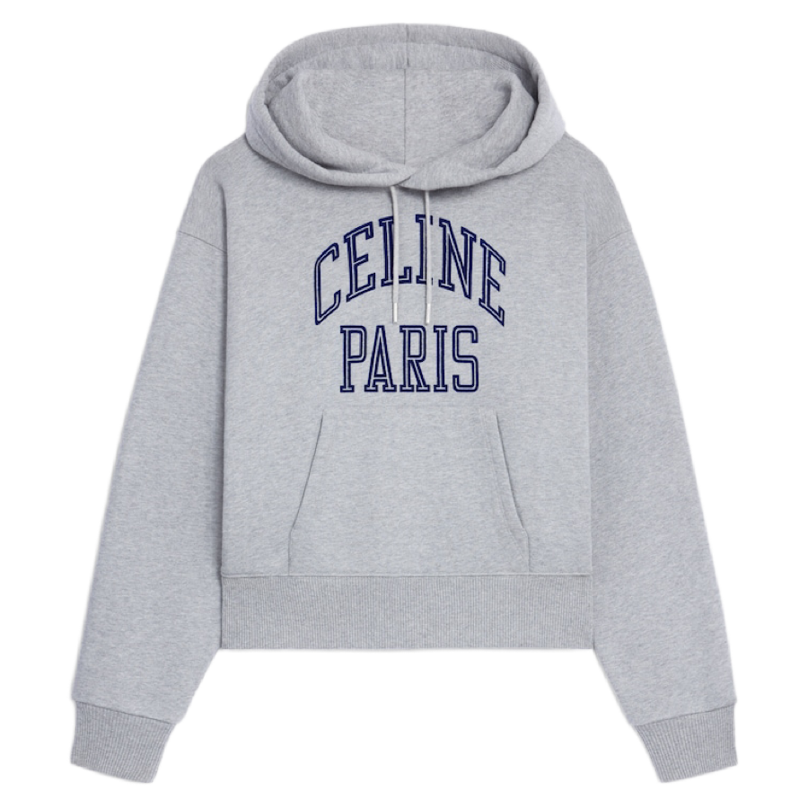Толстовка Celine Серая F