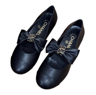 Балетки Chanel Mary Janes Черные F