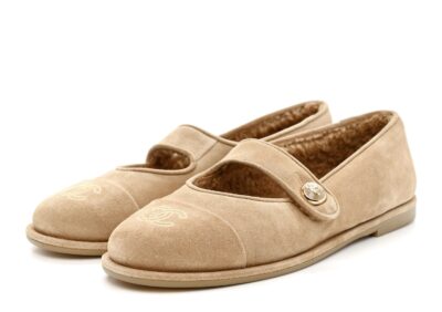 Балетки Chanel Бежевые F