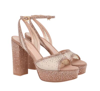 Босоножки Gianvito Rossi Rania Platform Sandal Светло розовые F