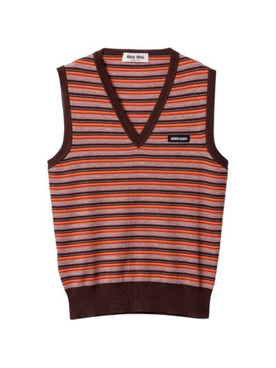 Жилет Miu Miu V Коричневый F