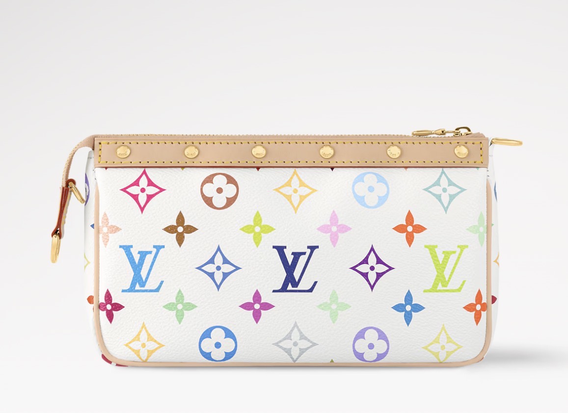 Клатчи Louis Vuitton Mini Pochette Accessoires Белый N