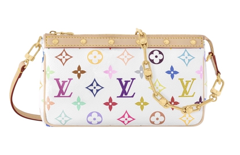 Клатчи Louis Vuitton Mini Pochette Accessoires Белый N