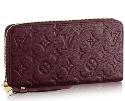 Кошелек Louis Vuitton Zippy Бордовый N