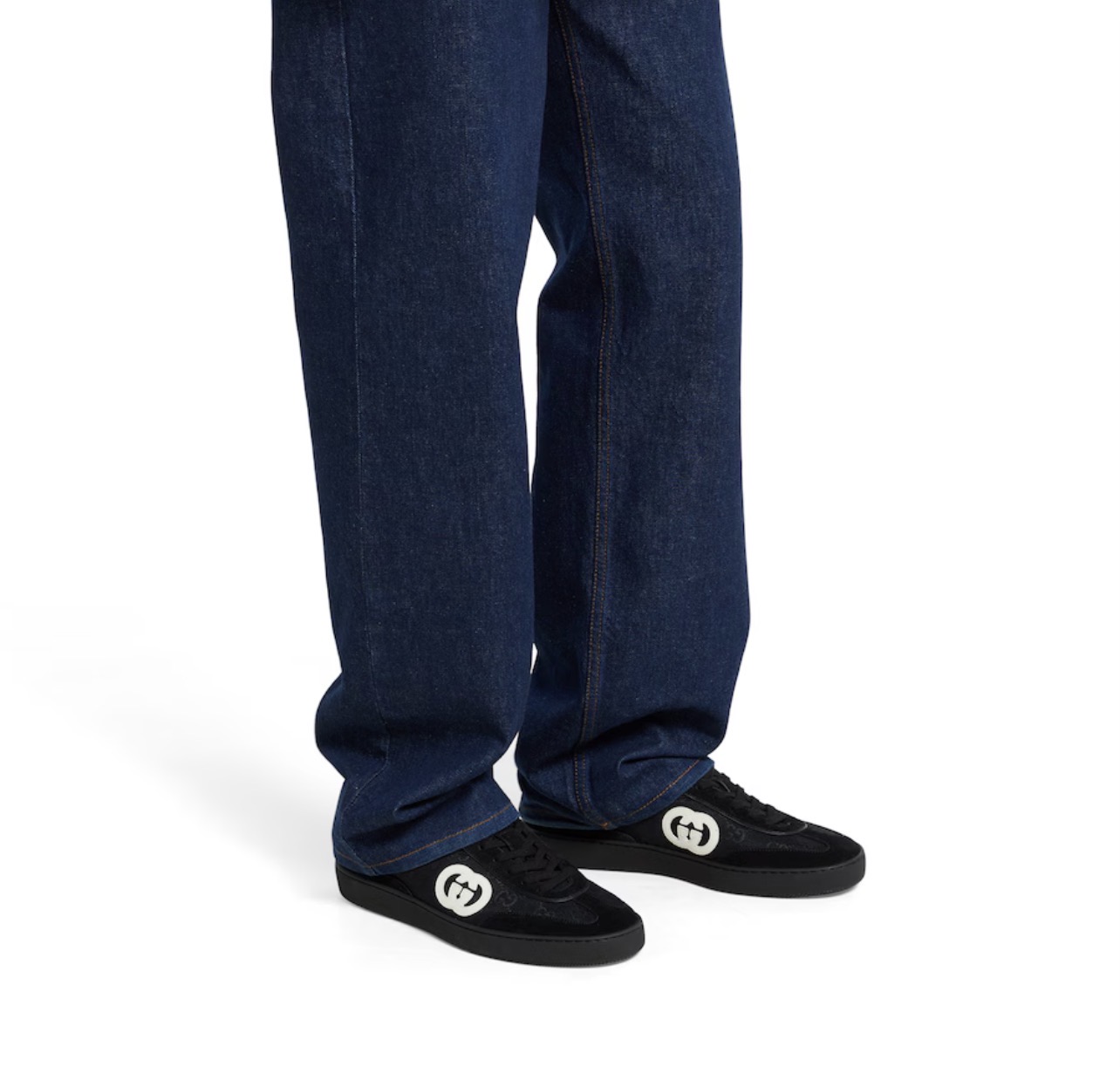 Кроссовки Gucci G Черные M