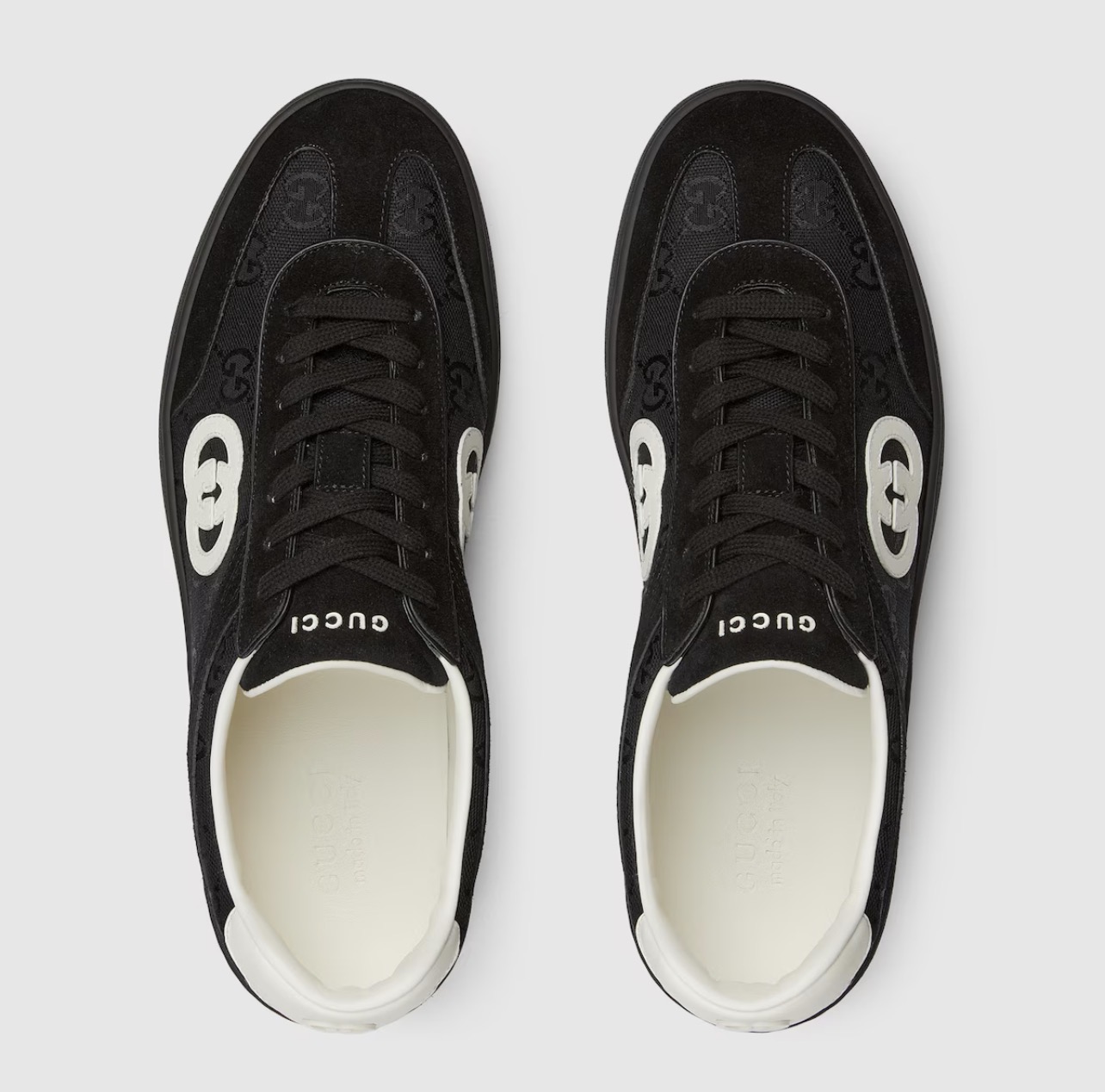 Кроссовки Gucci G Черные M