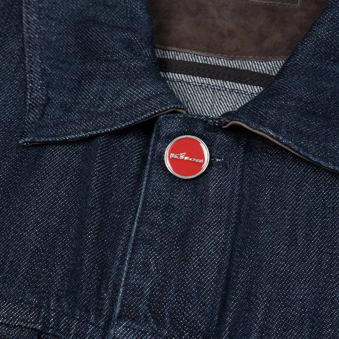 Куртка Kiton Темно синяя M