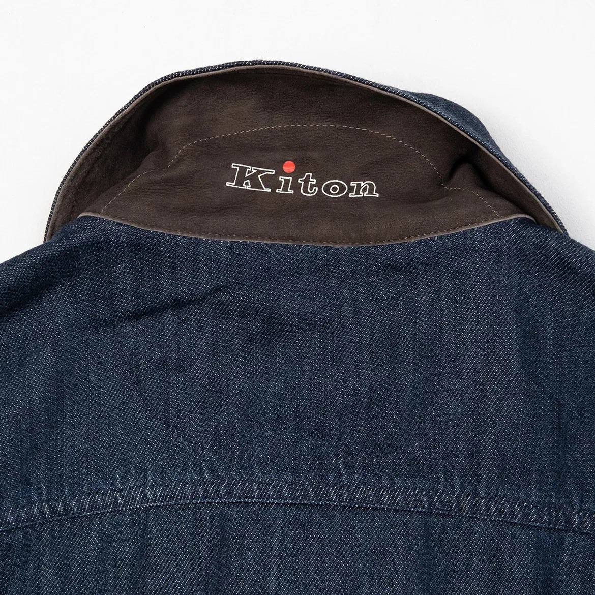 Куртка Kiton Темно синяя M