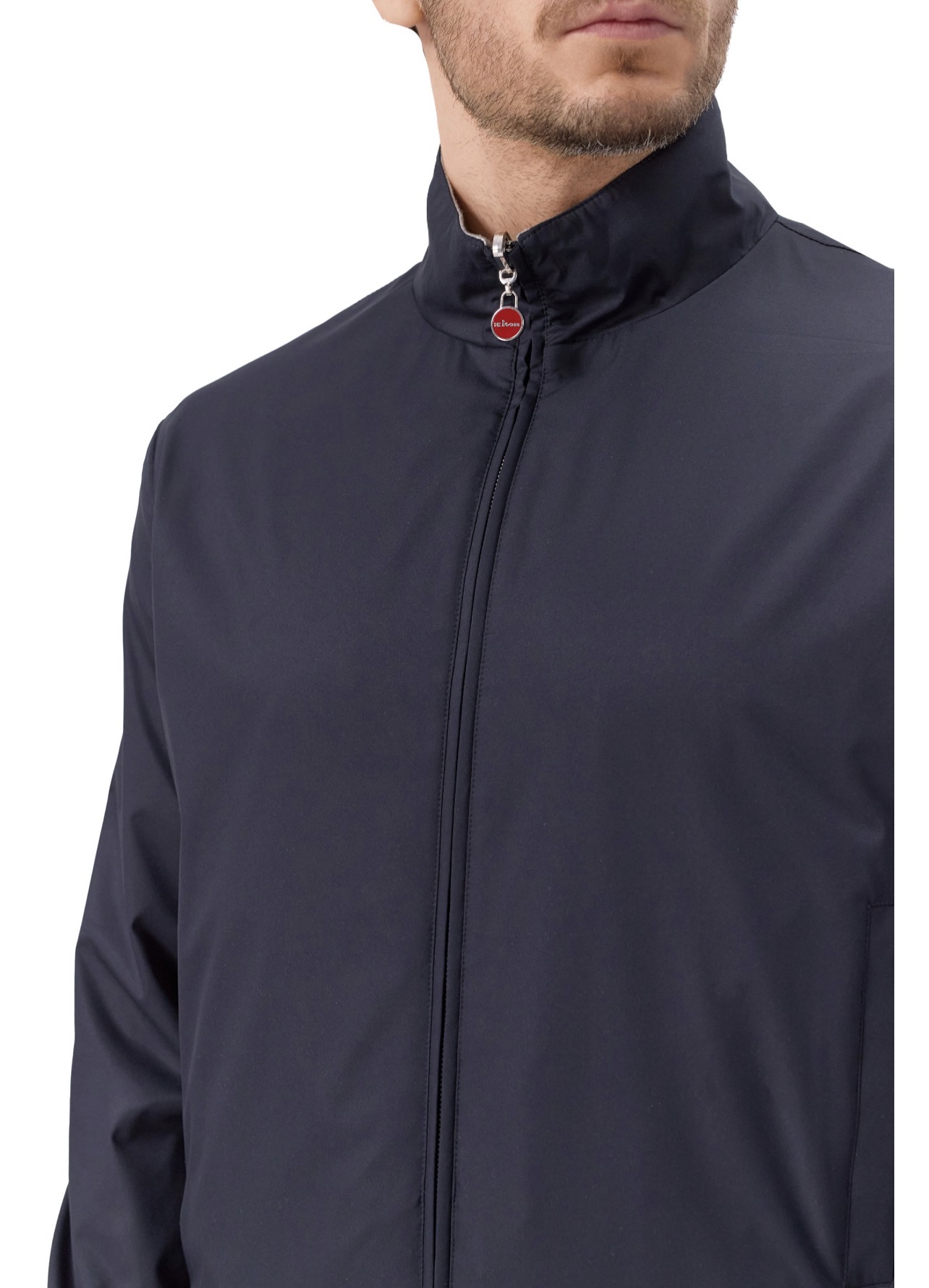 Куртка Kiton Темно синяя M