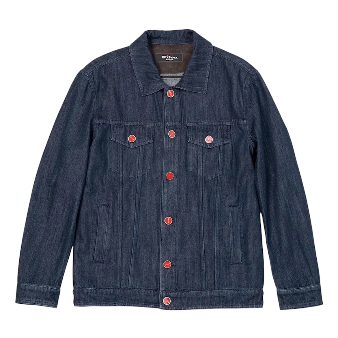 Куртка Kiton Темно синяя M