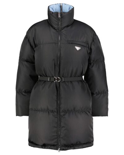 Куртка Prada Re nylon Cabardine Черная F