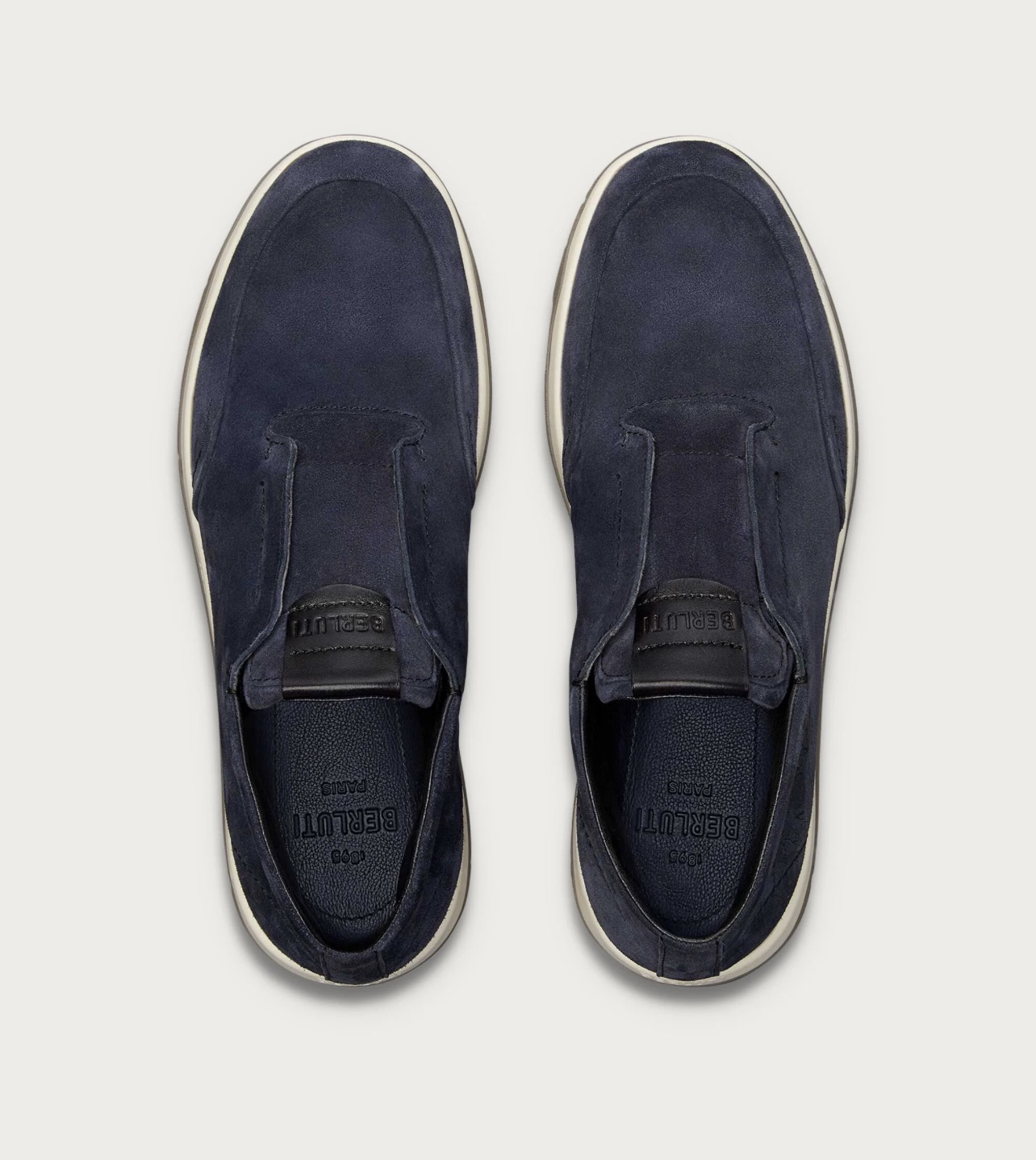 Лоферы Berluti Chapp Темно синие M