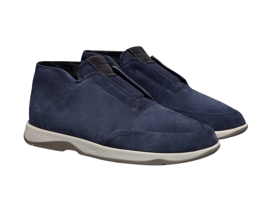 Лоферы Berluti Chapp Темно синие M