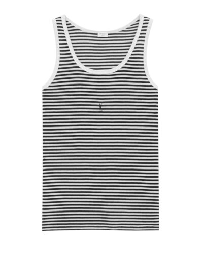 Майка Saint Laurent Cassandre Черная F