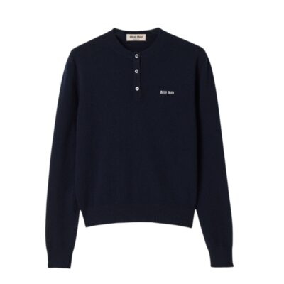 Свитшот Miu Miu Темно синий F