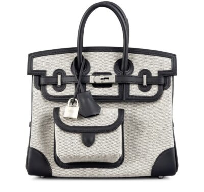 Сумка Hermes Birkin Cargo Veau Swift Светло серая N