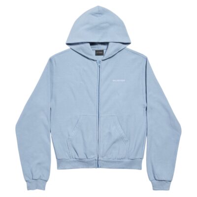 Толстовка Balenciaga Голубая F