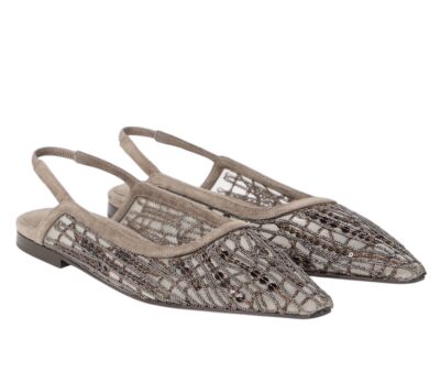 Туфли Brunello Cucinelli Ul Светло коричневые F