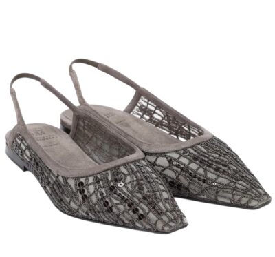 Туфли Brunello Cucinelli Ul Темно коричневые F