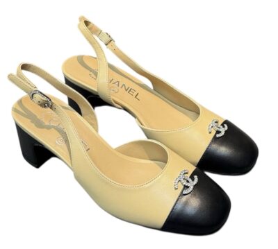 Туфли Chanel Бежевые F