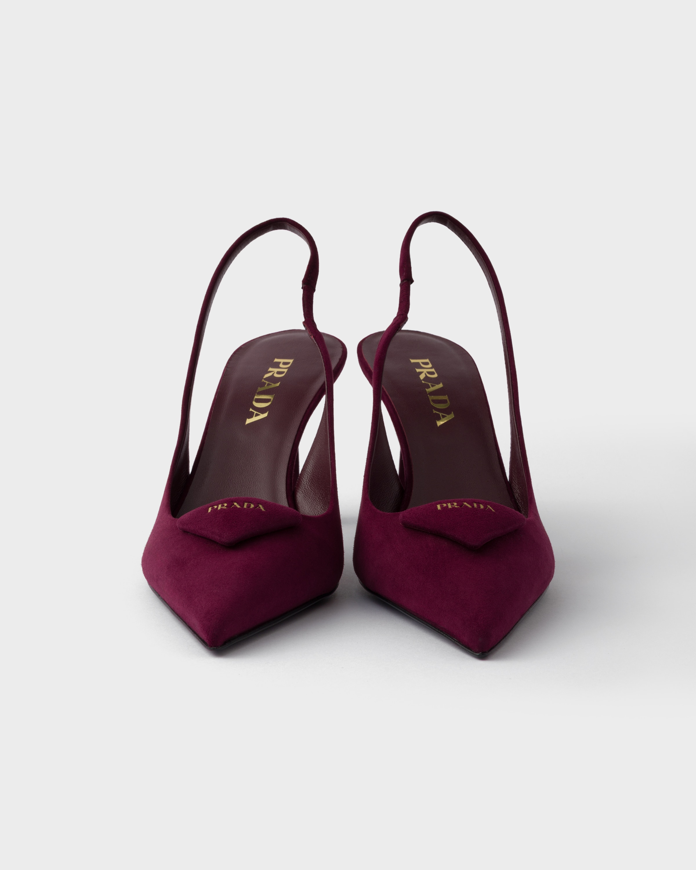 Туфли Prada Вишневые F