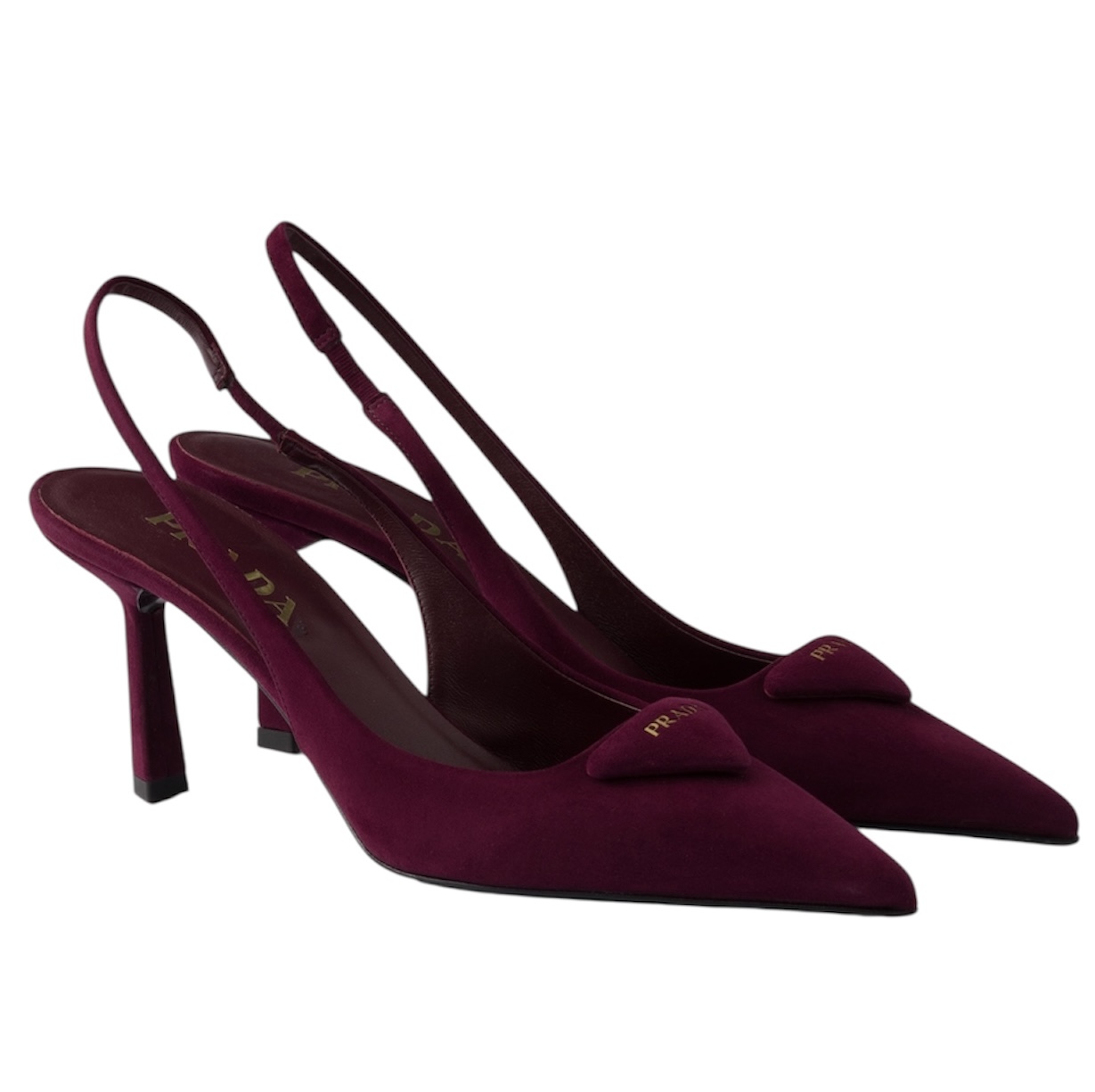 Туфли Prada Вишневые F