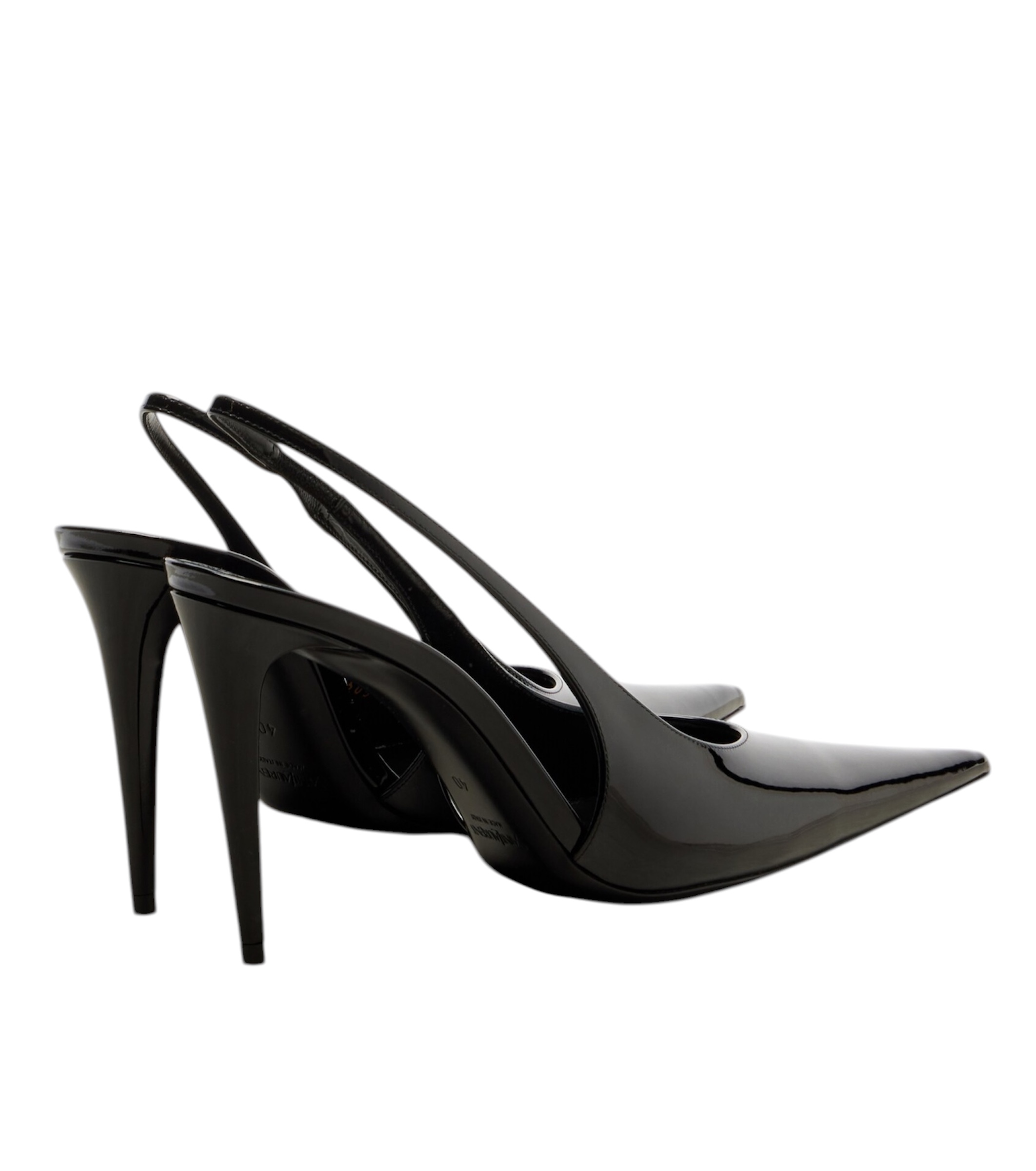 Туфли Saint Laurent Guermantes Черные F