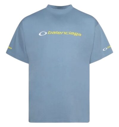 Футболка Balenciaga Голубая M