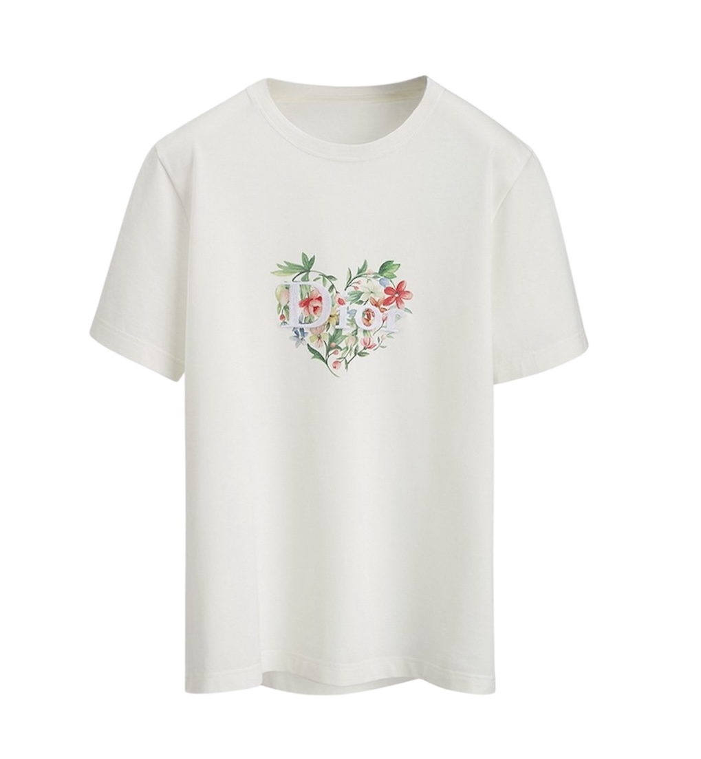 Футболка Dior Amour Белая F