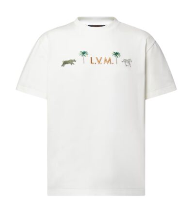 Футболка Louis Vuitton Lv X The Darjeeling Limited Белая M