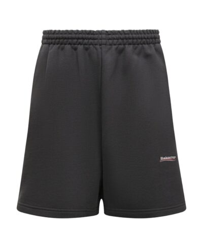 Шорты Balenciaga Political Campaign Темно серые M