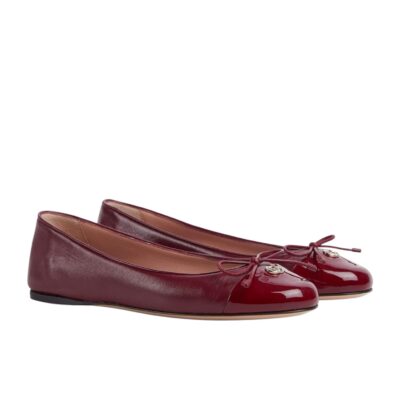 Балетки Gucci Gg Бордовые F