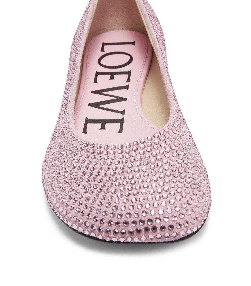 Балетки Loewe Toy Ballerina Розовые F