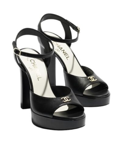 Босоножки Chanel Черные F