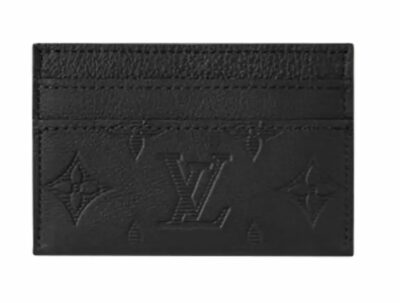 Держатель Для Карт Louis Vuitton Double Черная N