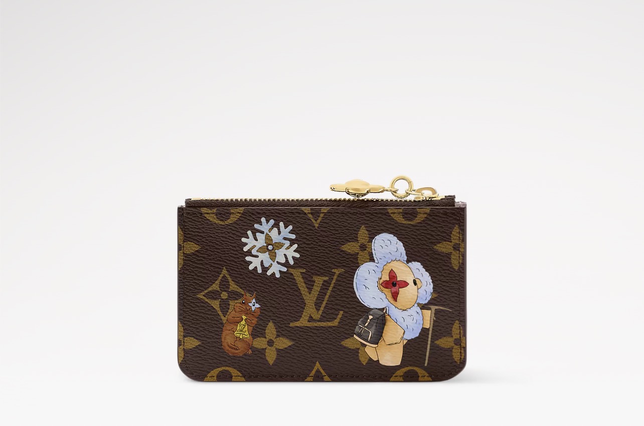 Держатель Для Карт Louis Vuitton Romy Розовая N