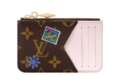 Держатель Для Карт Louis Vuitton Romy Розовая N