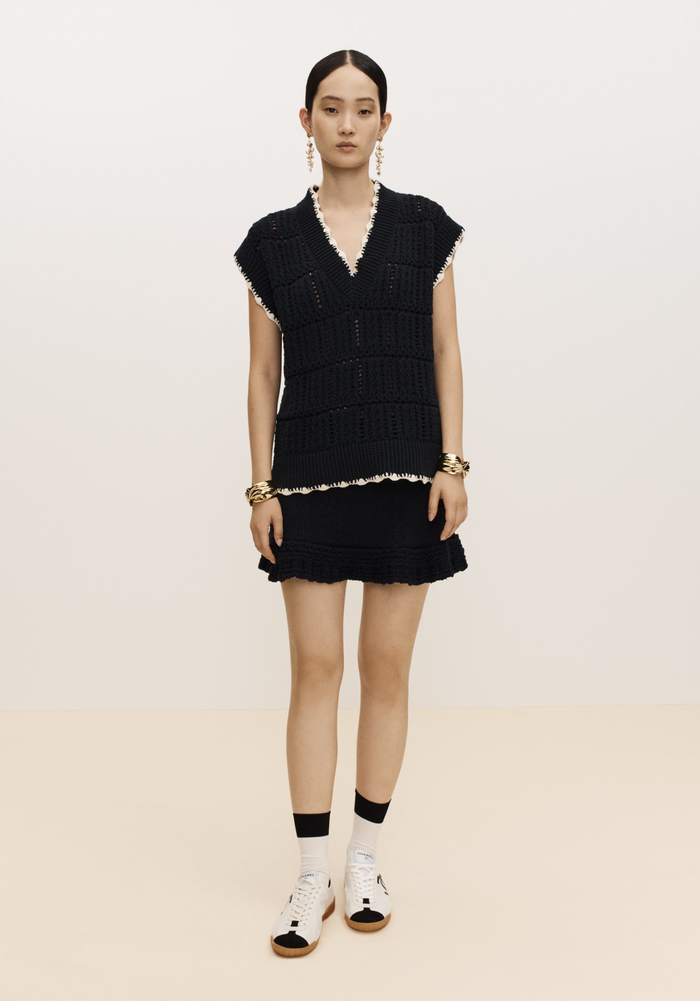 Кеды Chanel Белые F