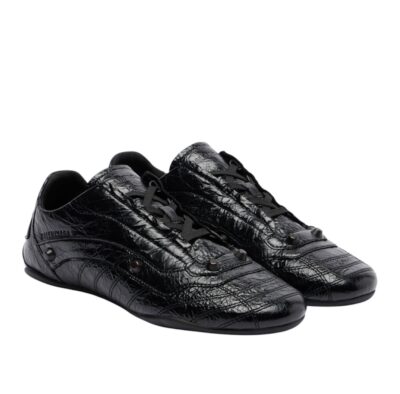Кроссовки Balenciaga City Metallic Черные F