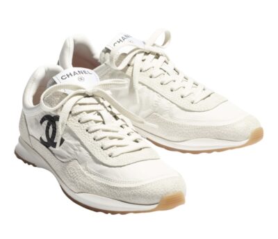 Кроссовки Chanel Trainers Белые F
